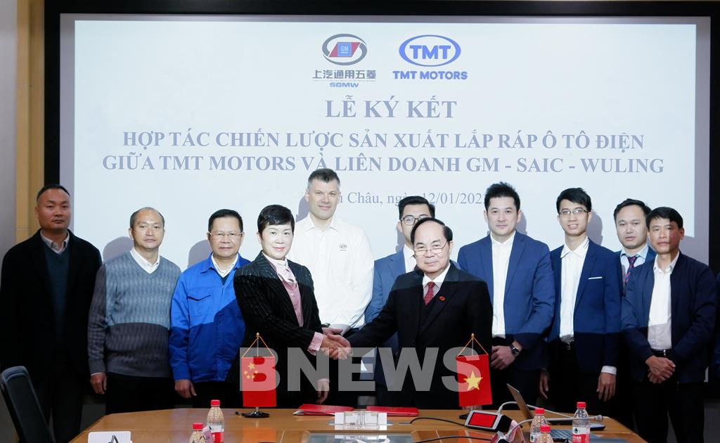 TMT Motors hợp tác với GM - (SAIC - WULING) sản xuất, lắp ráp ô tô điện mini tại Việt Nam